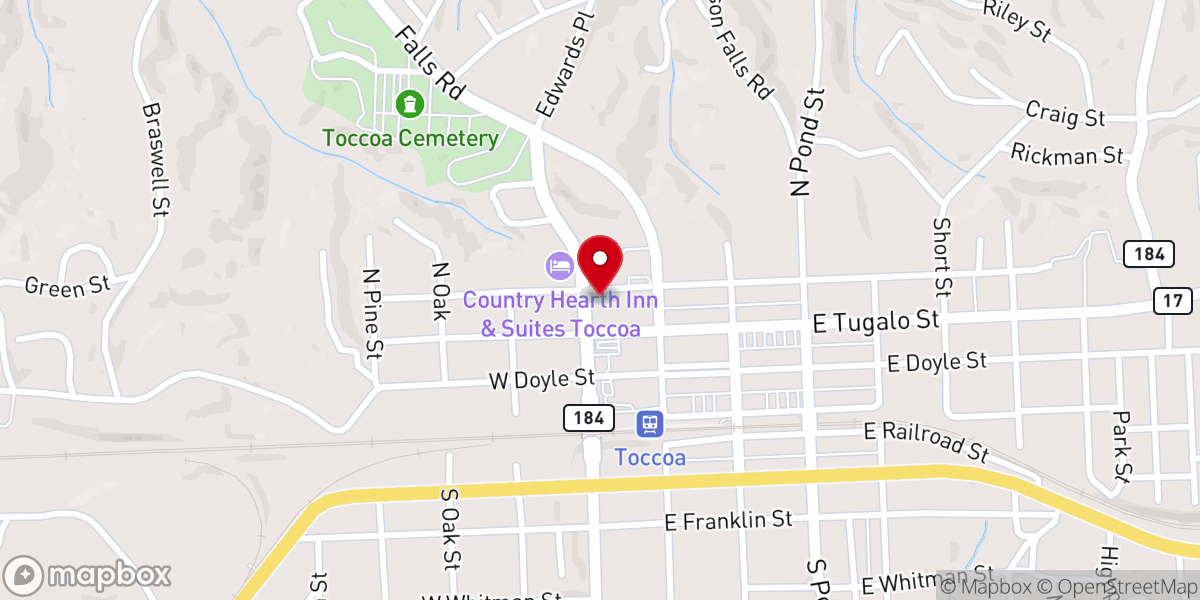 Map showing location of Redeeming Love Center