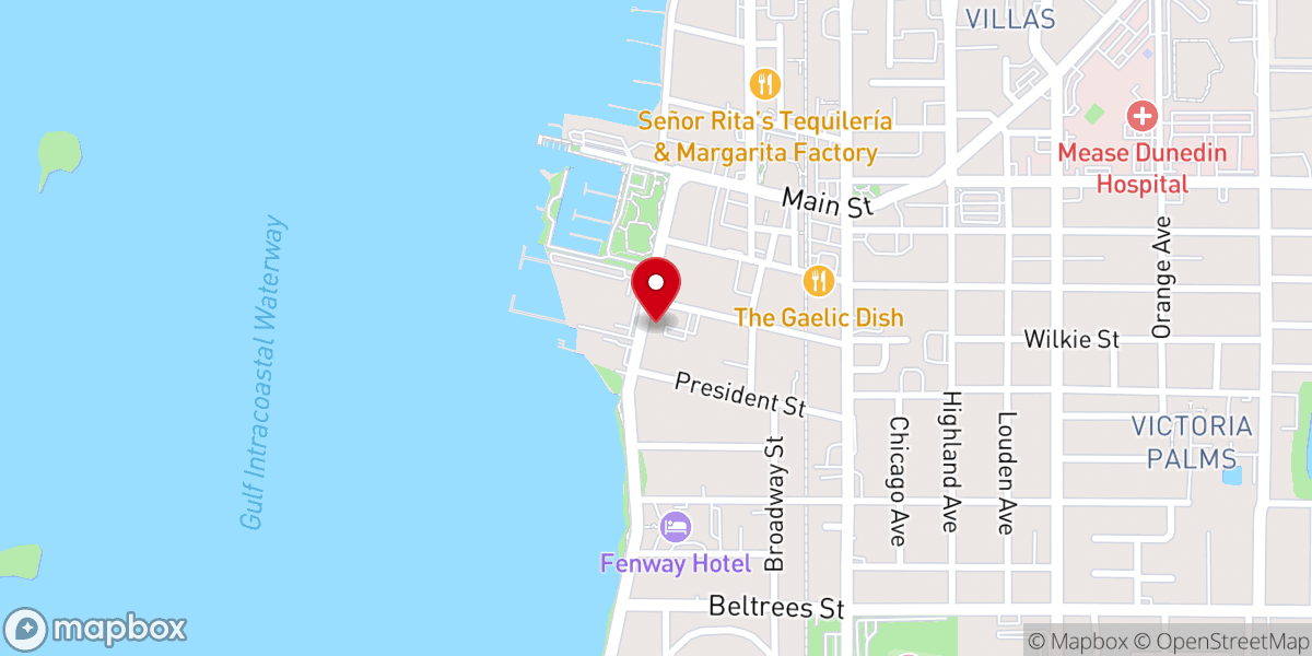 Map showing location of Church of the Good Shepherd