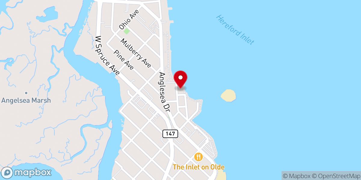 Map showing location of Saint Demetrios Greek Orthodox Church