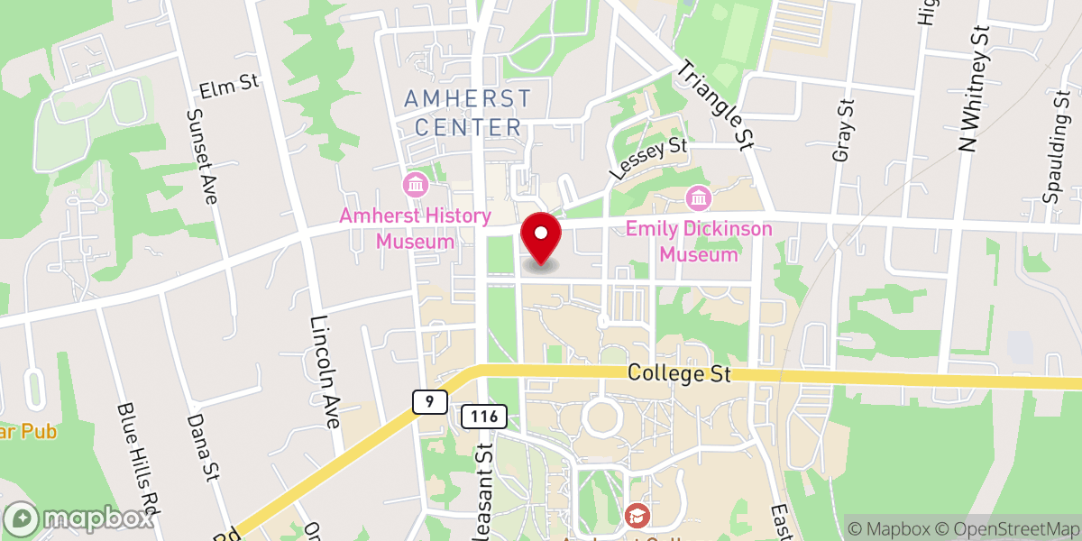 Map showing location of Grace Episcopal Church