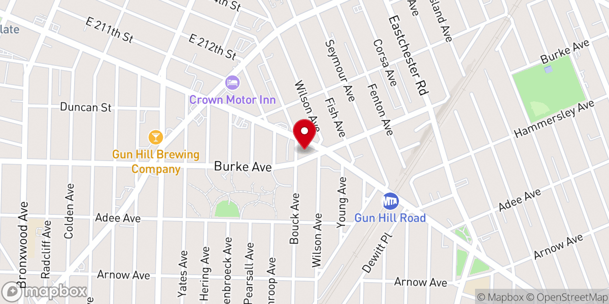 Map showing location of Peniel Tabernacle Of God