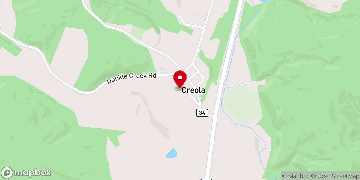 Map showing location of Cornelius Chapel