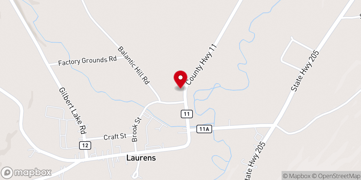 Map showing location of St Matthew Lutheran Church