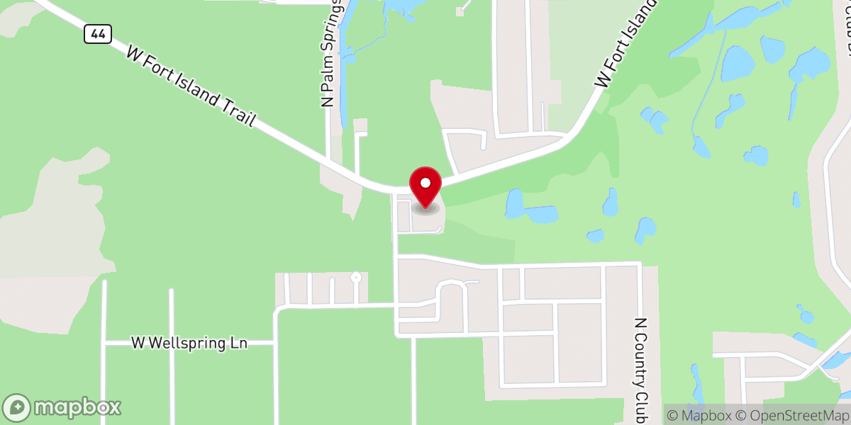 Map showing location of St Anne's Episcopal Church