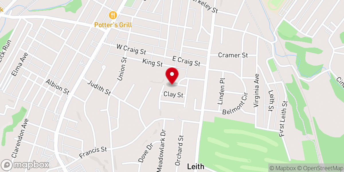 Map showing location of Interfaith Assembly for Christ Church