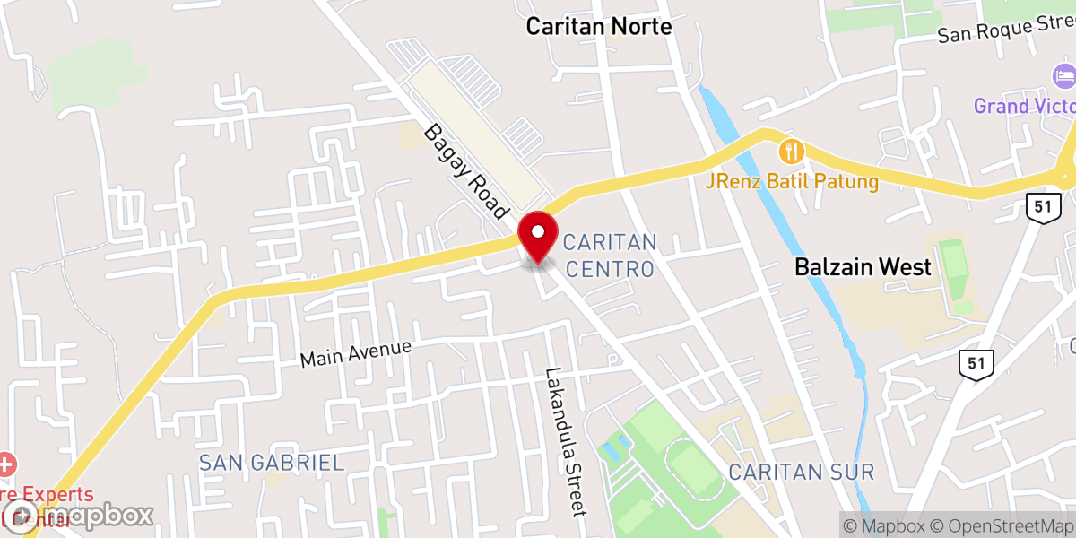 Map showing location of Pentecostal Missionary Church of Christ