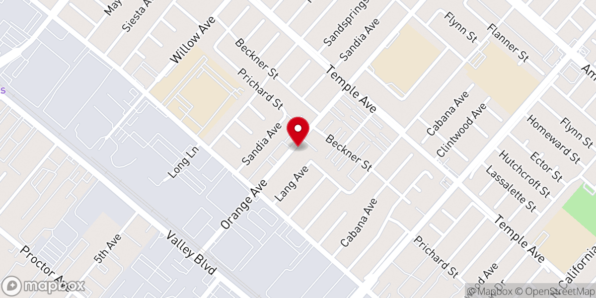 Map showing location of Iglesia del Nazareno La Puente