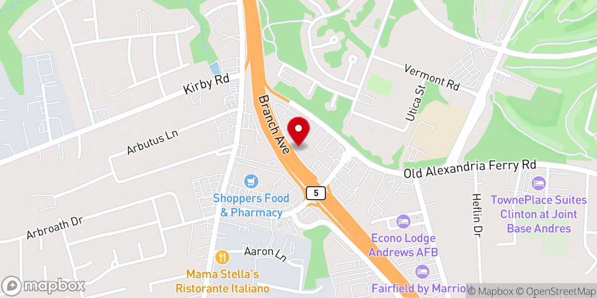 Map showing location of iglesia de Dios Profetica Jehova Jireh