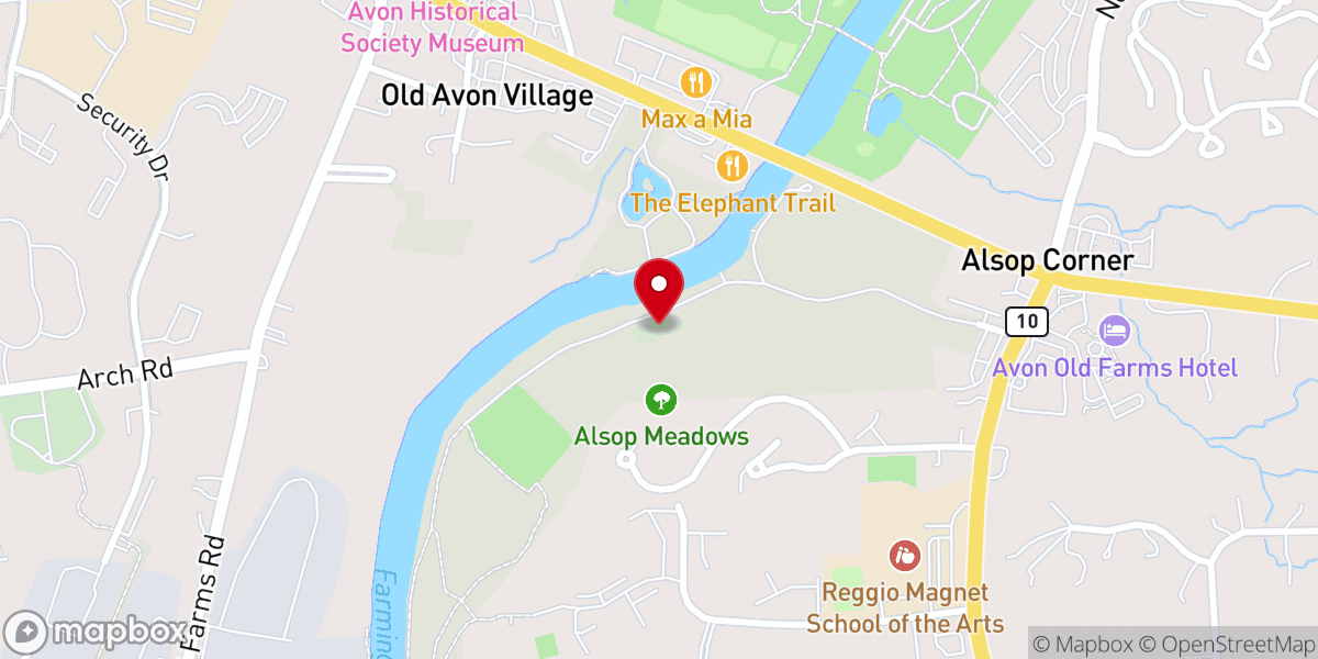 Map showing location of Alsop Meadows