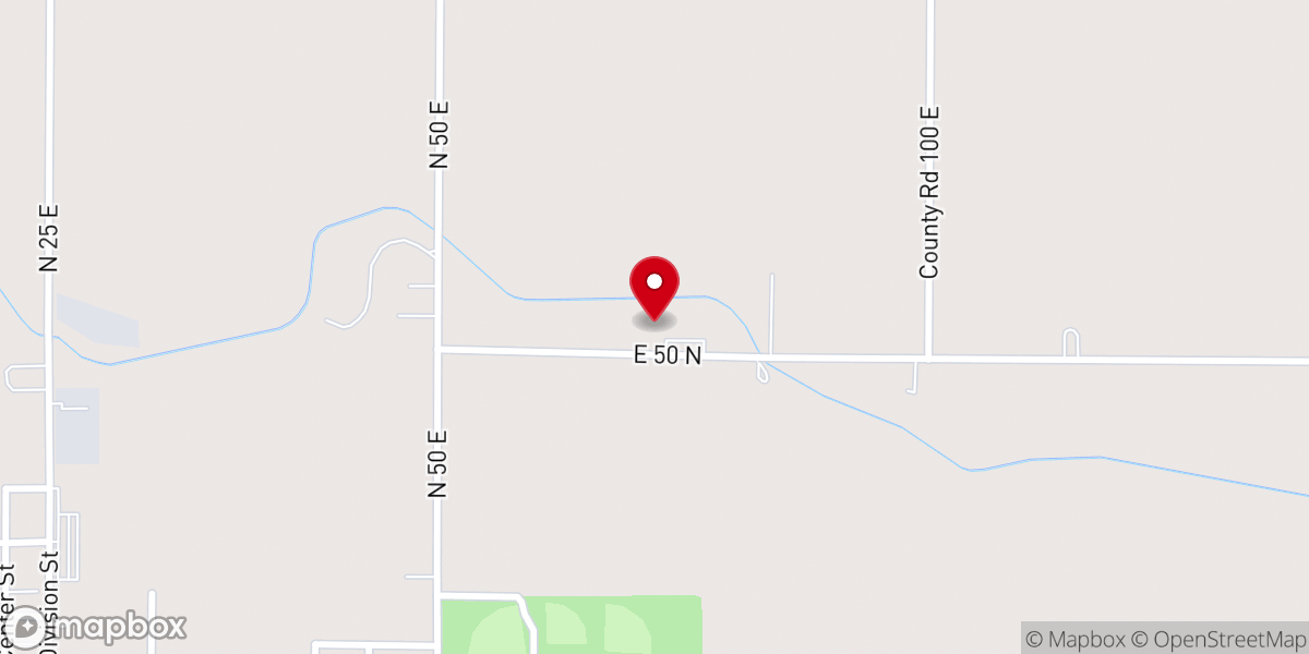Map showing location of Northview Church - Flora Campus
