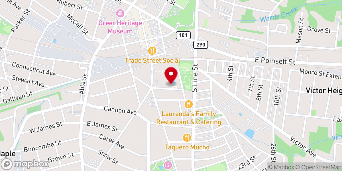 Map showing location of United Christian Church