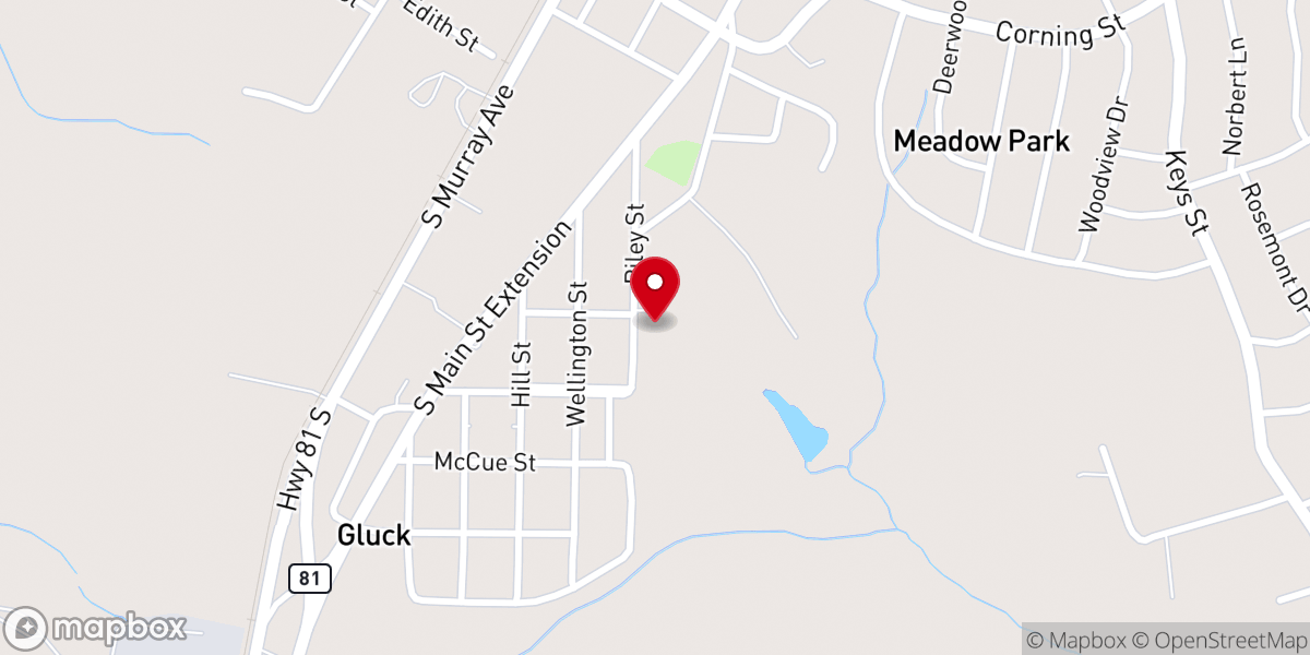 Map showing location of The Prayer House Slavic Pentecostal Church