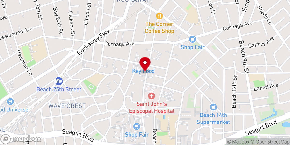 Map showing location of Community Mental Health Center