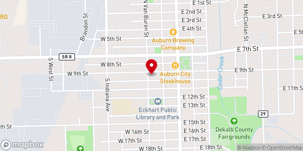 Map showing location of Classic City Church