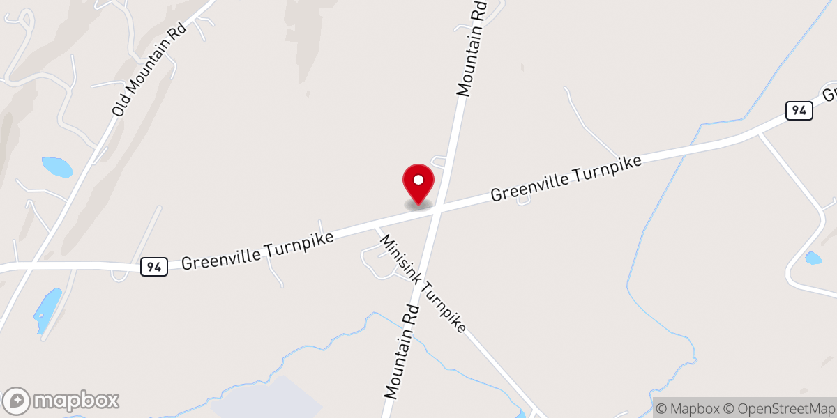 Map showing location of Greenville United Methodist Church