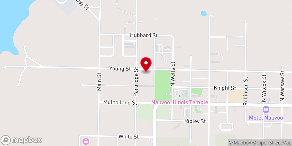 Map showing location of Temple Stones Pavilion