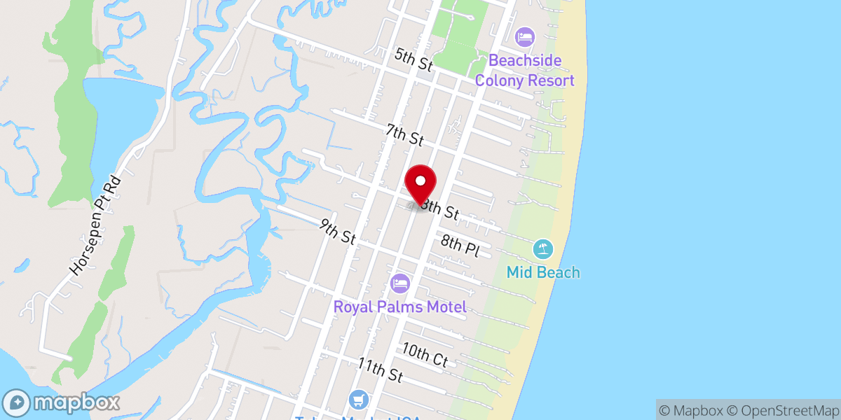 Map showing location of Saint Michael's Catholic Church
