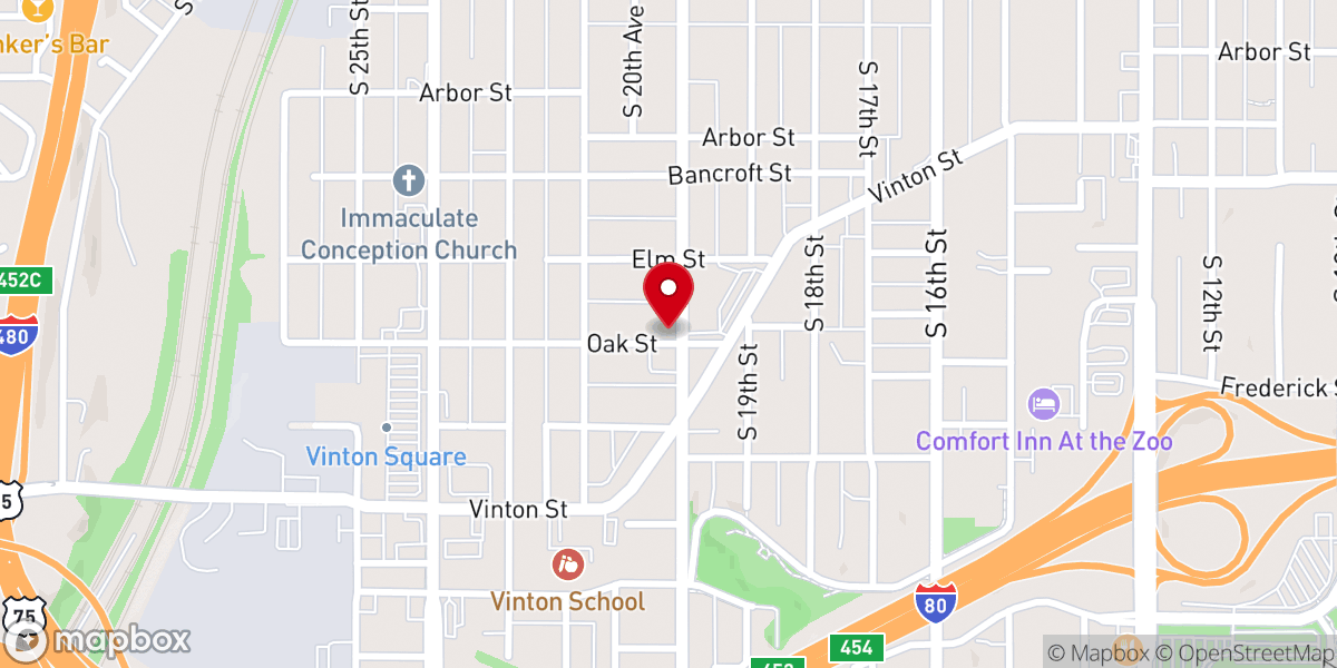 Map showing location of Word of Life Fellowship