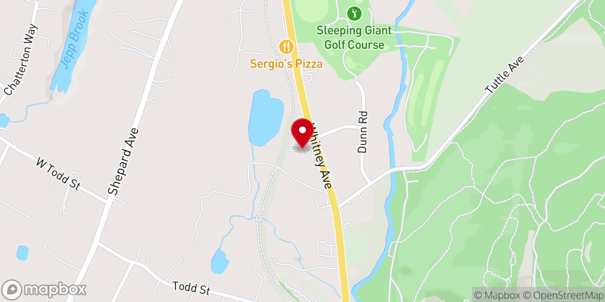 Map showing location of International Baptist Church