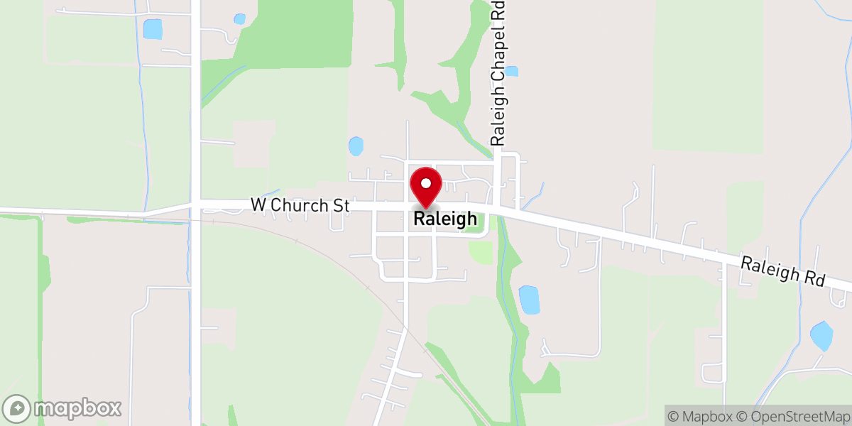 Map showing location of United States Postal Service