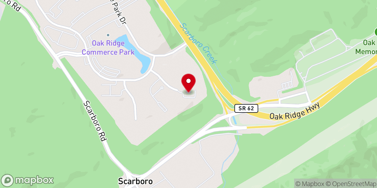 Map showing location of Covenant Presbyterian Church