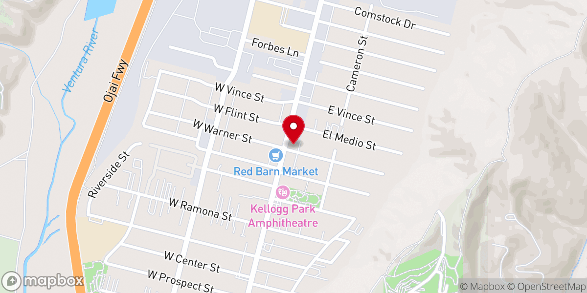 Map showing location of The Fountain Apostolic Church
