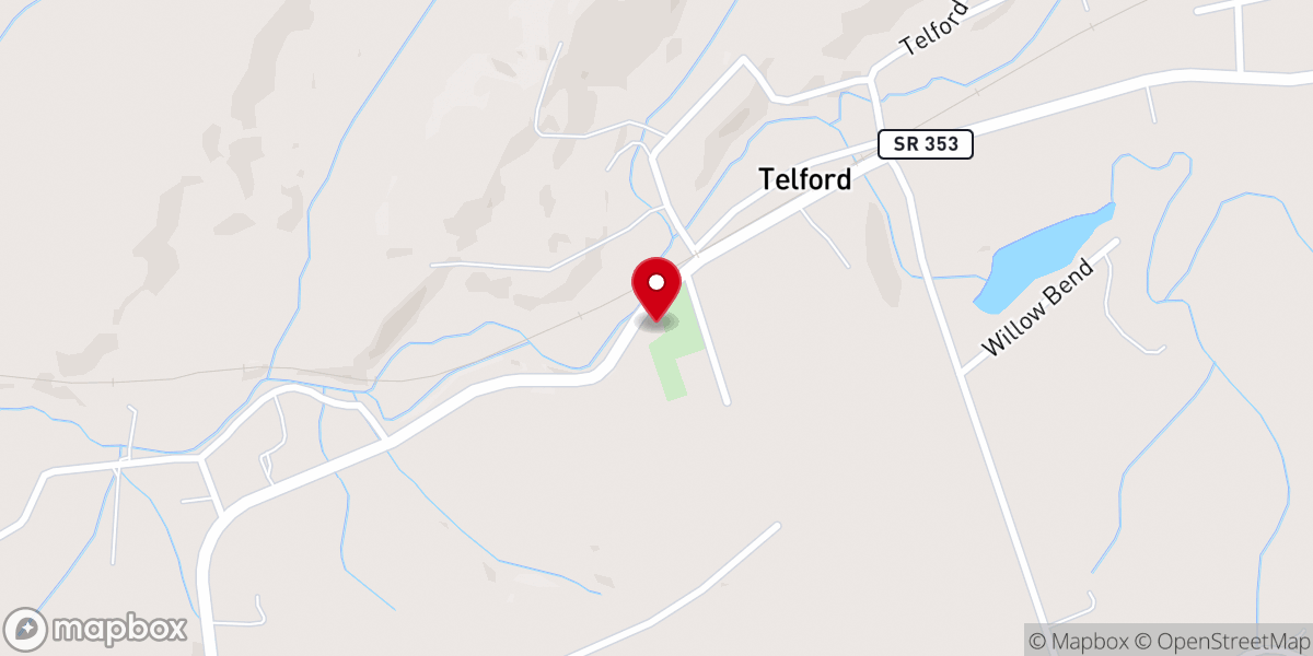 Map showing location of Abounding Grace Baptist Church