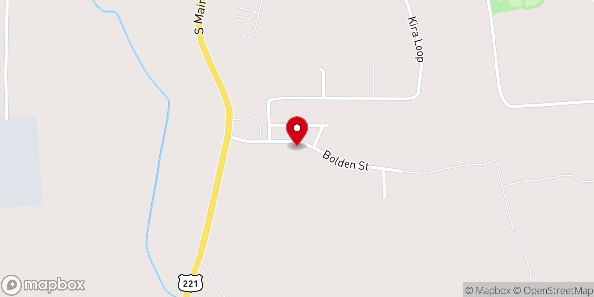 Map showing location of Iglesia De Dios Be-tel (Church of God)