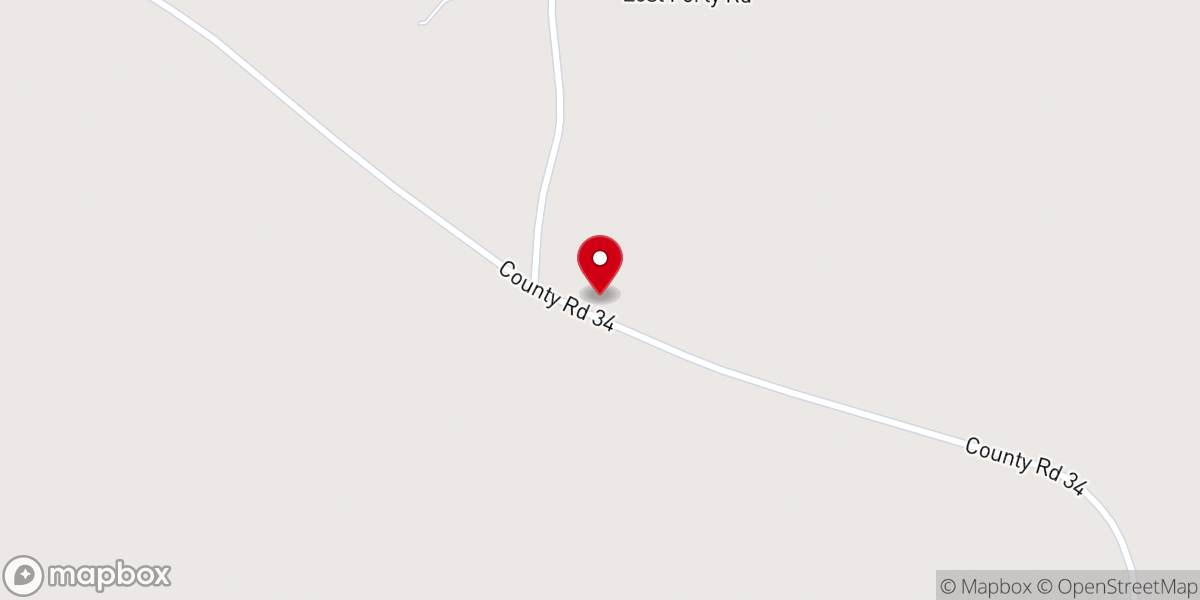 Map showing location of Gospel Center Church