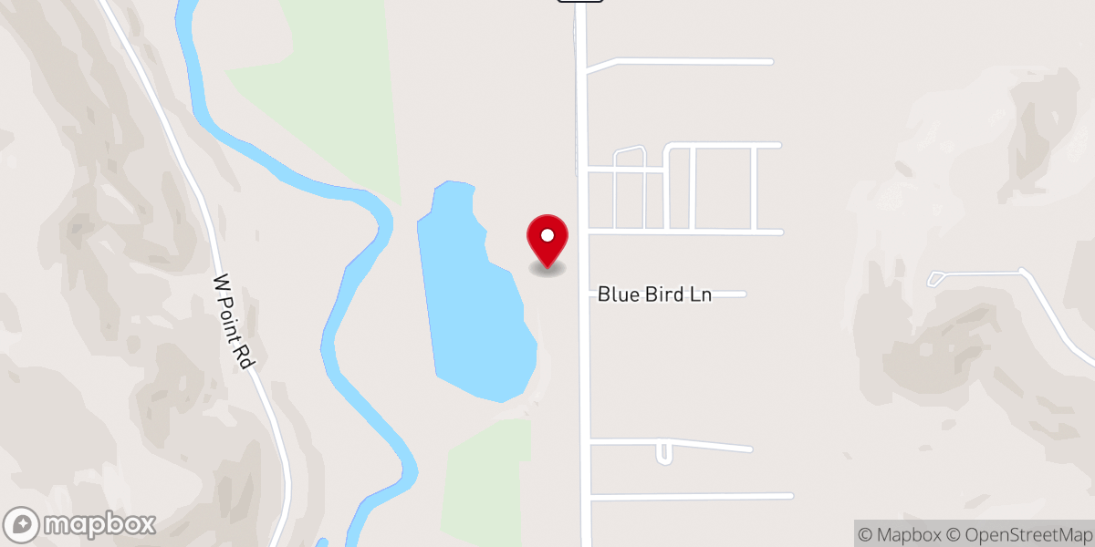 Map showing location of Gays Mills Community Commerce Center