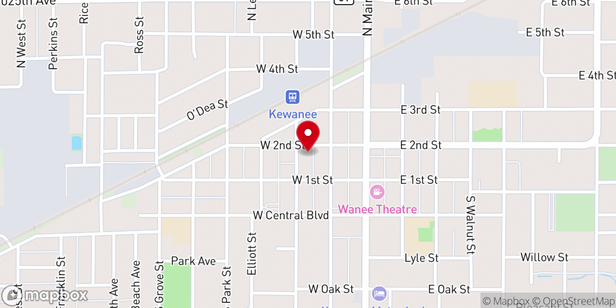 Map showing location of Covenant Life Ministries