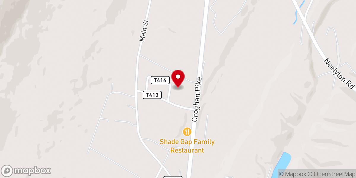 Map showing location of St Luke's United Methodist Church