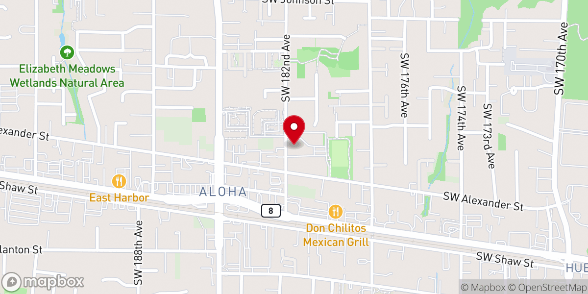 Map showing location of Living Hope Fellowship