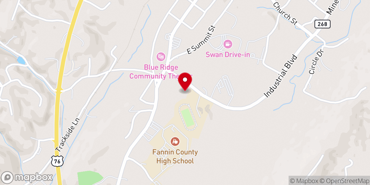 Map showing location of Traci Watson Ministries Inc