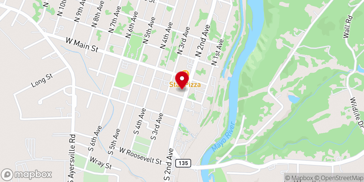 Map showing location of Episcopal Church of the Messiah