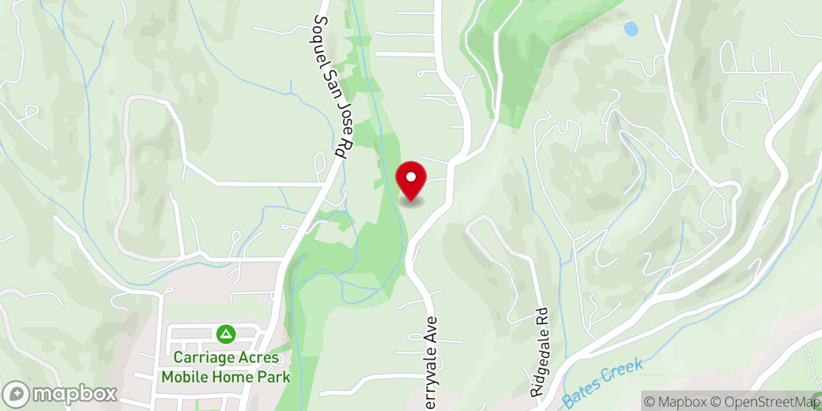 Map showing location of Cross Road Biker Church Inc