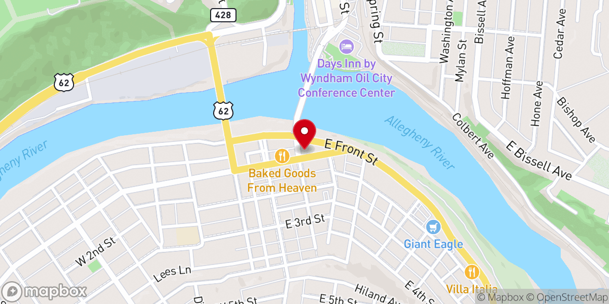 Map showing location of Saint Stephen Church