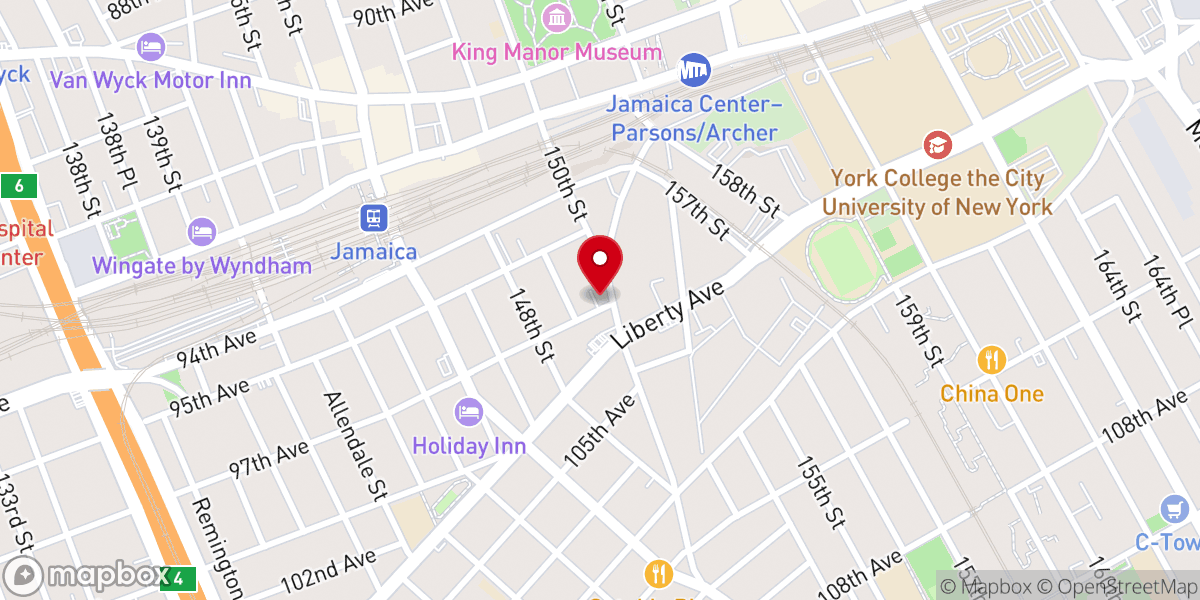 Map showing location of Taste Of Heaven Ministries Intl