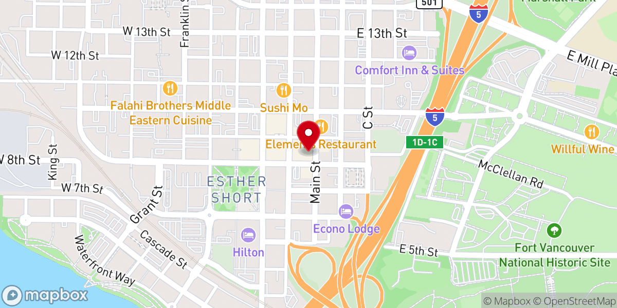 Map showing location of Union Chapel