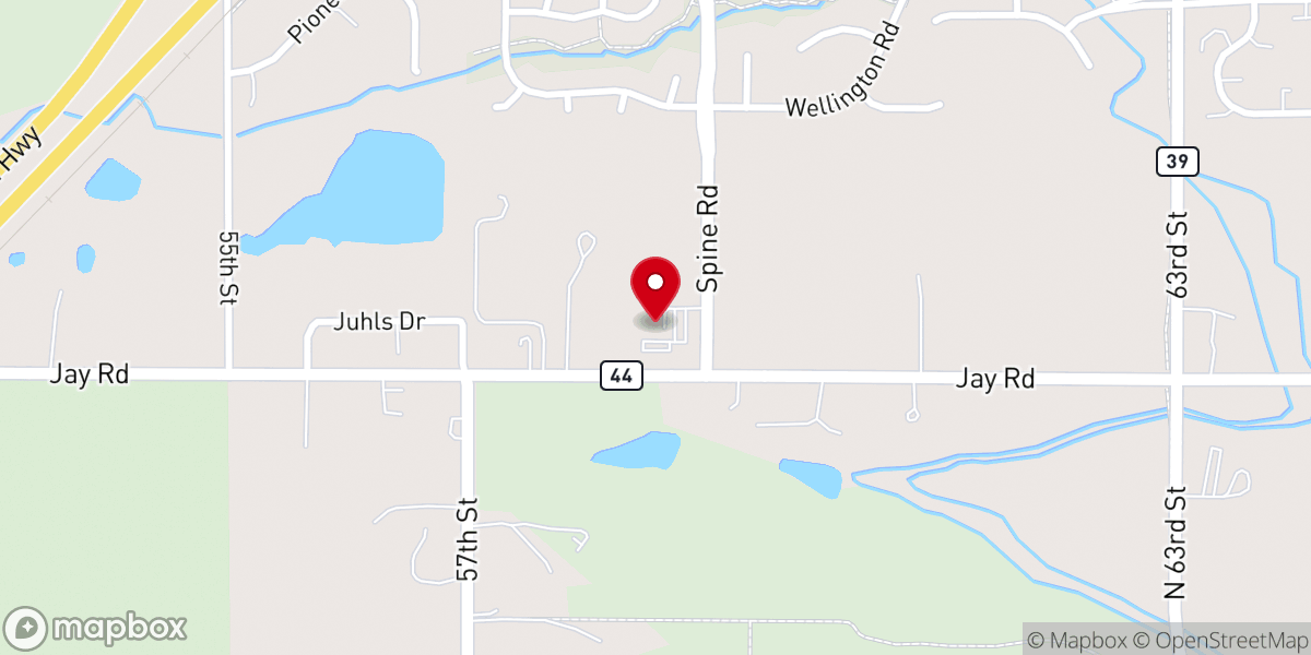 Map showing location of Kingdom Hall of Jehovah’s Witnesses--Boulder South, Foothills, & Boulder Spanish