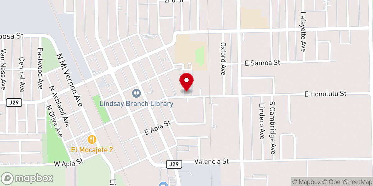 Map showing location of Bible Missionary Church