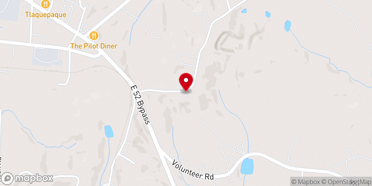Map showing location of Messiah Missionary Baptist Church