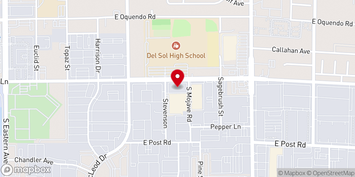 Map showing location of Destined for Glory Church