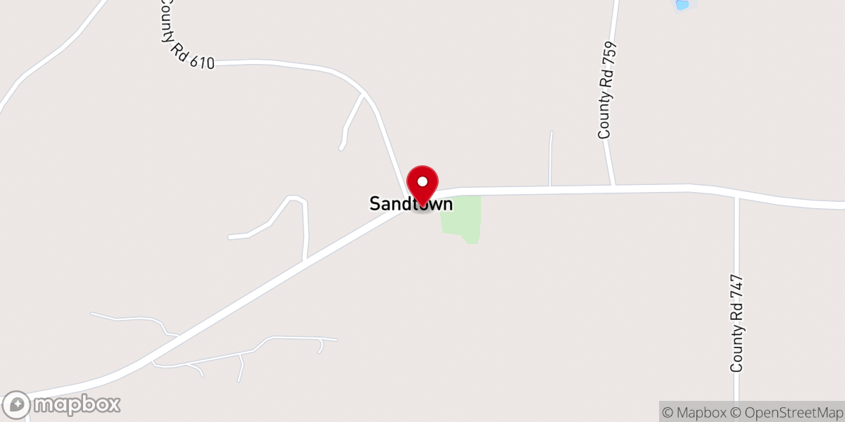 Map showing location of Sandtown United Methodist Church