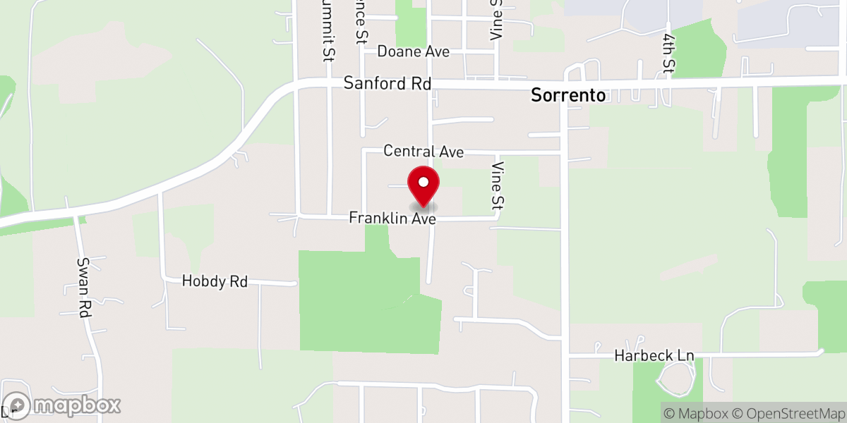 Map showing location of Insight Christian Center