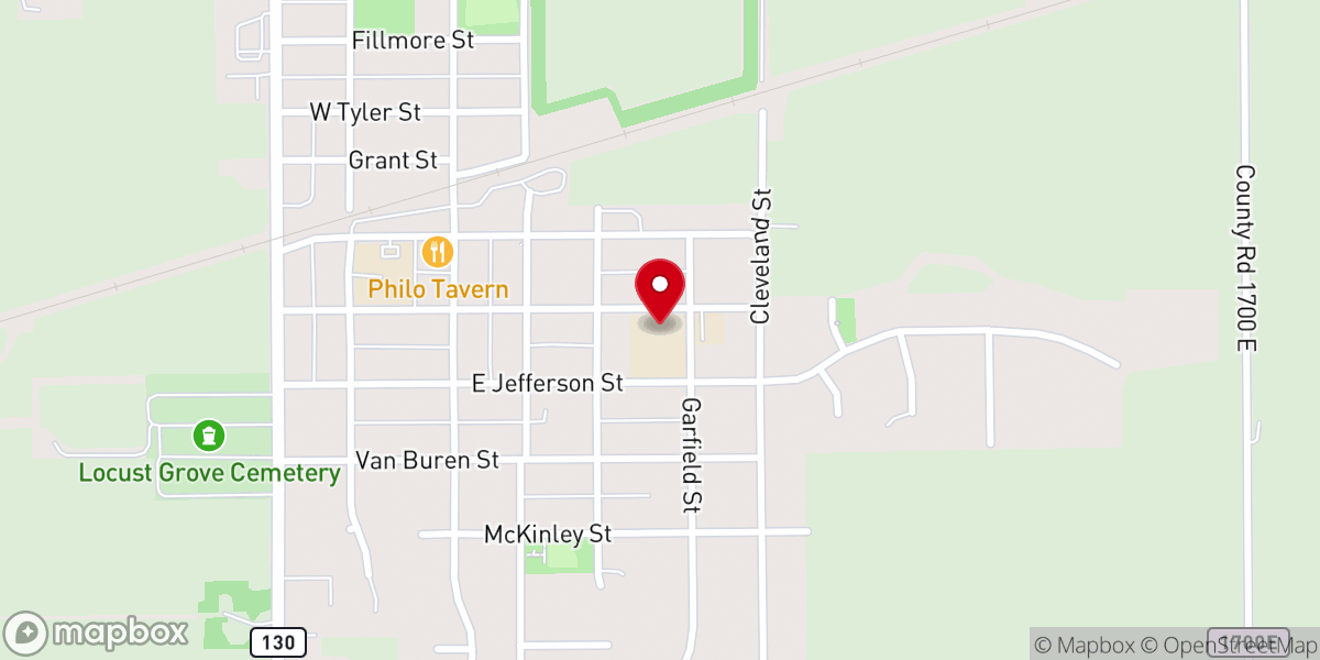 Map showing location of St Thomas Catholic School