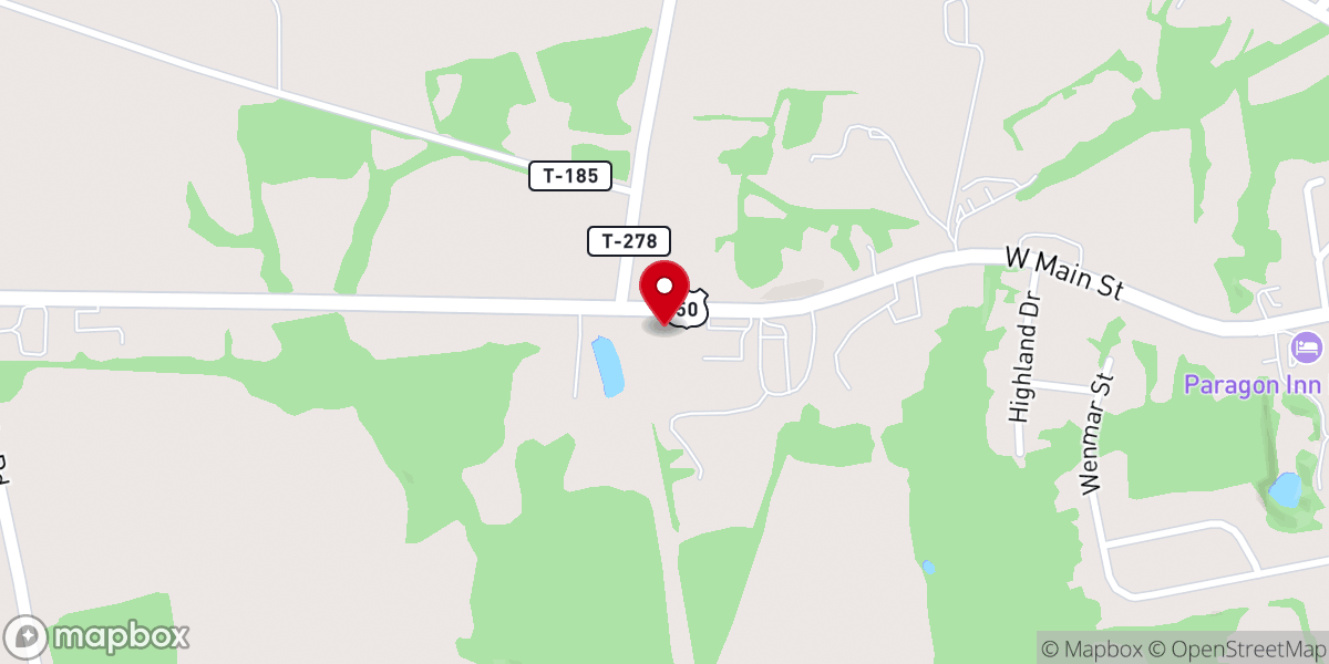 Map showing location of Lost Sheep Welcome Church of Christ