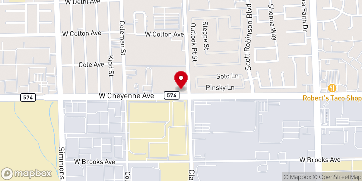 Map showing location of Thai Christian Missionary Church