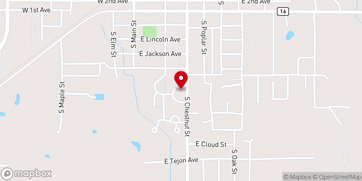 Map showing location of Bristow Housing Authority