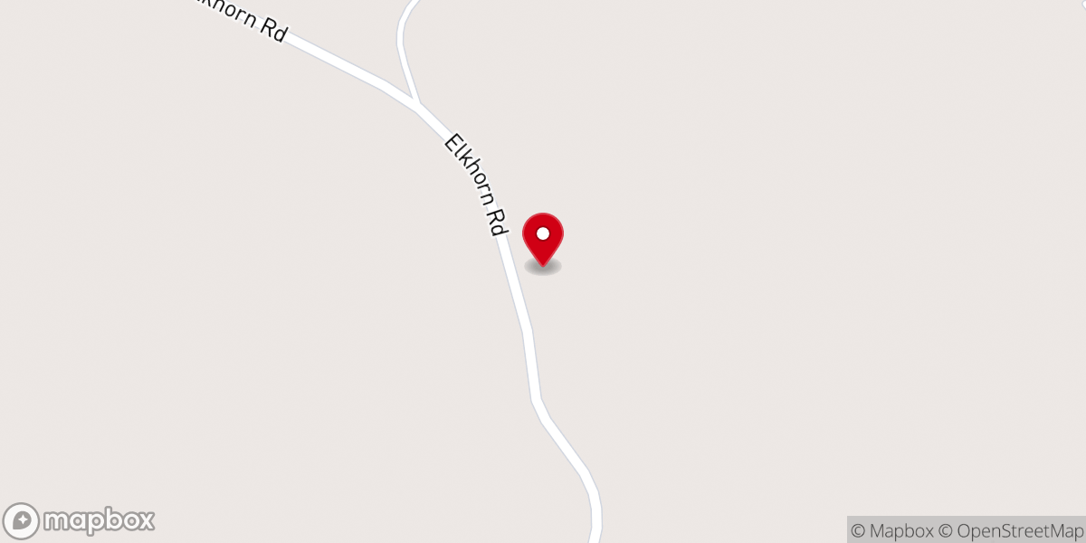 Map showing location of Springville Baptist Church